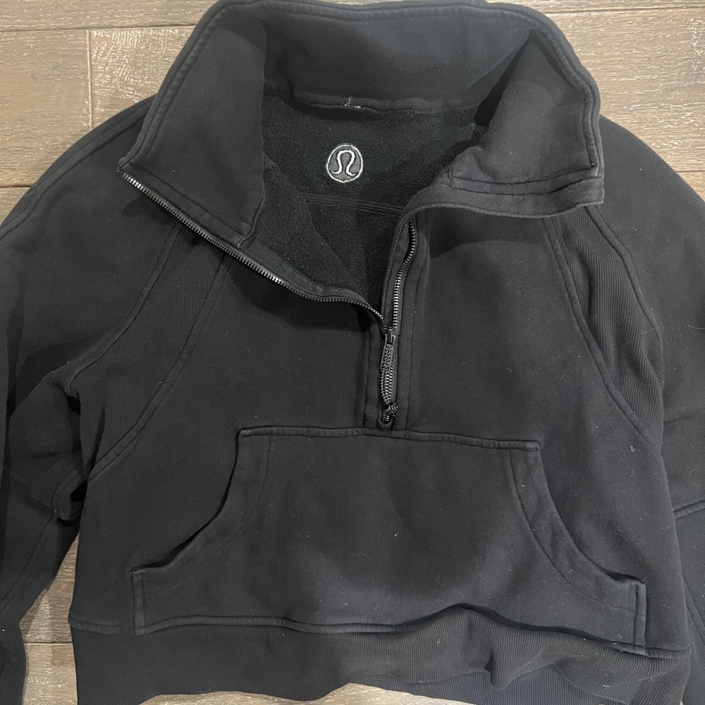 lululemon athletica Black Sweatshirt